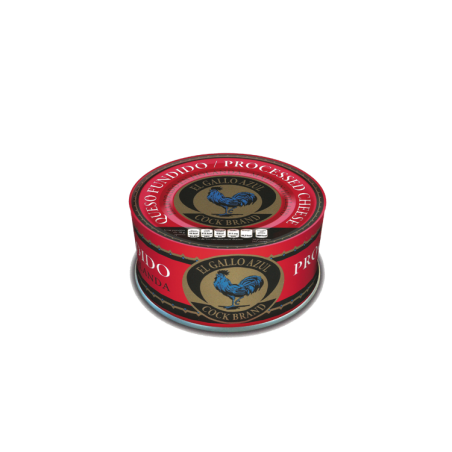 Queso Fundido en Lata El Gallo Azul